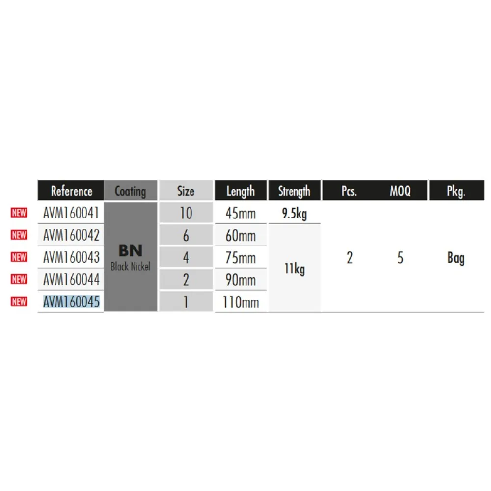 Купить VMC AVM160041-UNIT связанный крючок Stinger 7554W 45 mm Серебристый Black Nickel 10 7ft.ru в интернет магазине Семь Футов