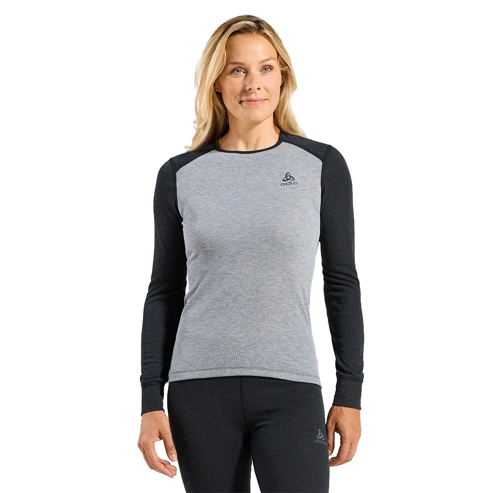 Купить Odlo 196701-10793-xl Комплект термобелья с длинным рукавом Active Warm Special Dark Grey Melange / Grey Melange 30x22x4 7ft.ru в интернет магазине Семь Футов