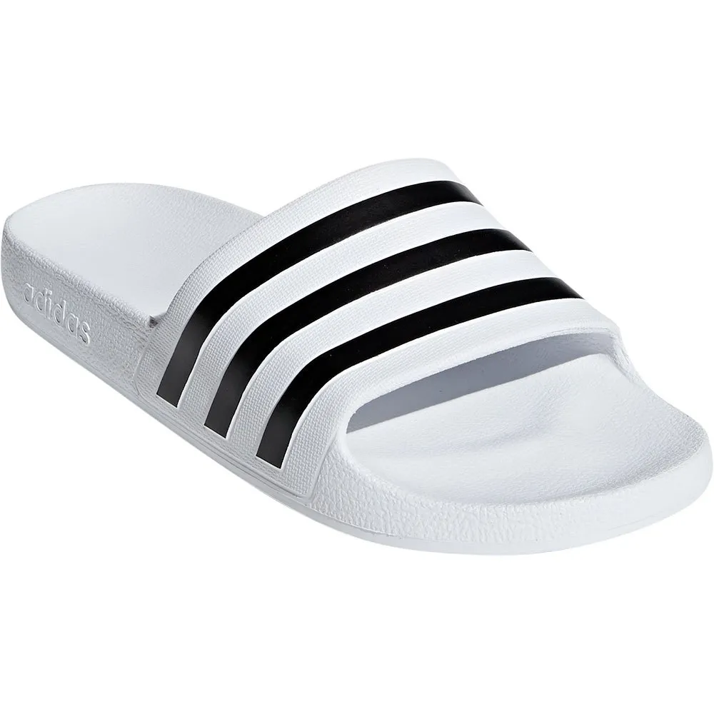 Купить adidas f35539/9 Шлёпанцы Adilette Aqua Ftwr White / Core Black 32x20x10 EU 43 7ft.ru в интернет магазине Семь Футов