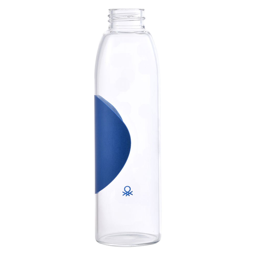 Купить Benetton BE339 500ml Borosilicate Бутылка для воды Бесцветный Blue 7ft.ru в интернет магазине Семь Футов