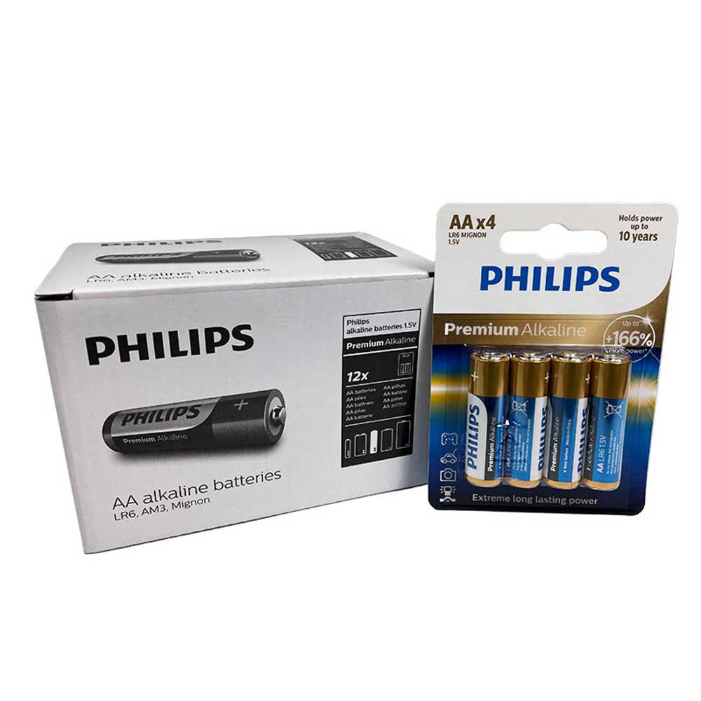 Купить Philips 60976865 AA Аккумуляторы Золотистый Blue 7ft.ru в интернет магазине Семь Футов