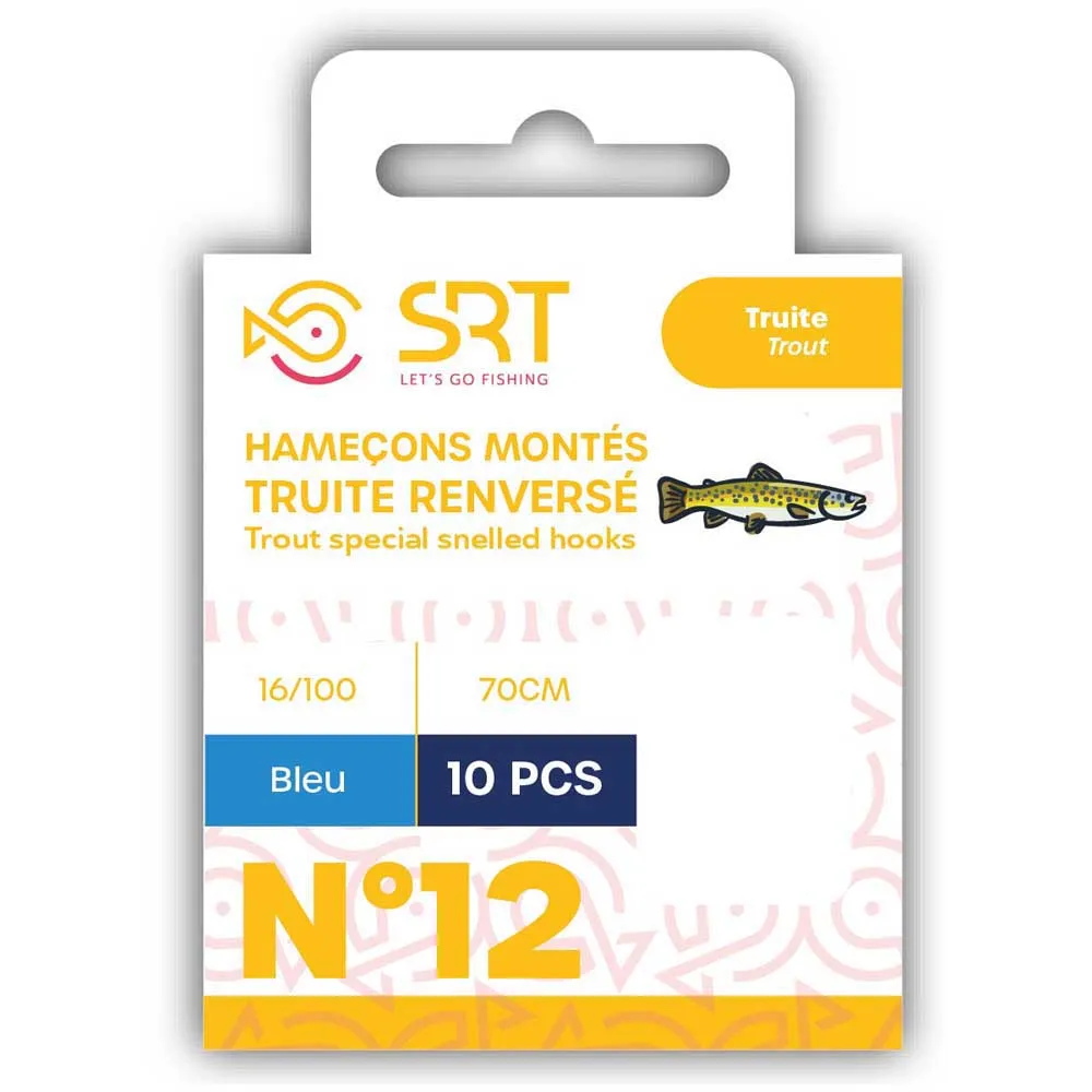 Купить Sert SETAN0076-0006-20 крючок с бородкой Special Trout 70 cm 0.200 mm Бесцветный Blue 6 7ft.ru в интернет магазине Семь Футов
