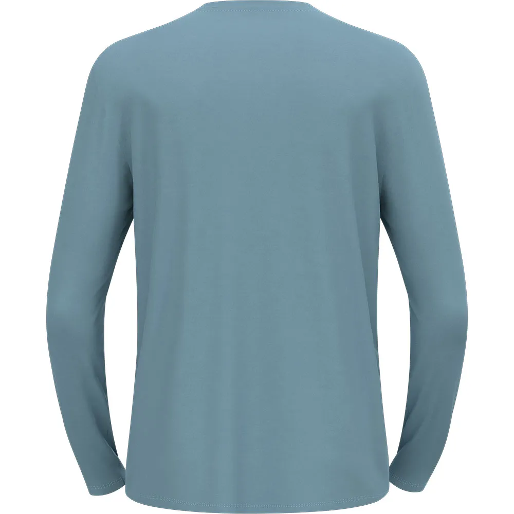Купить Odlo 554612-21090-XL Базовый слой с длинным рукавом Merino 200 Pocket Голубой Provincial Blue XL 7ft.ru в интернет магазине Семь Футов