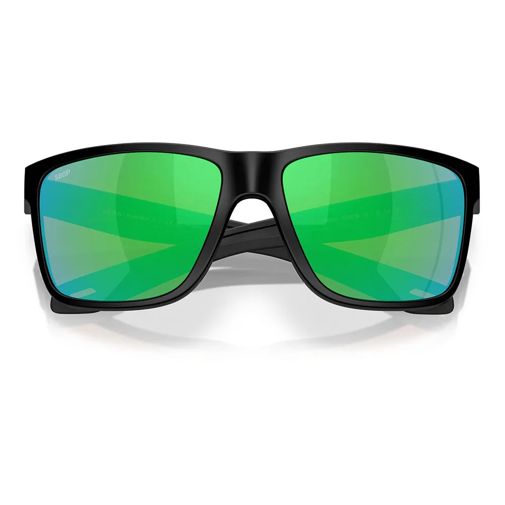 Купить Costa 06S9120-91200758 поляризованные солнцезащитные очки Broadbill ii Matte Black / Matte Black Green Mirror 580P/CAT3 7ft.ru в интернет магазине Семь Футов
