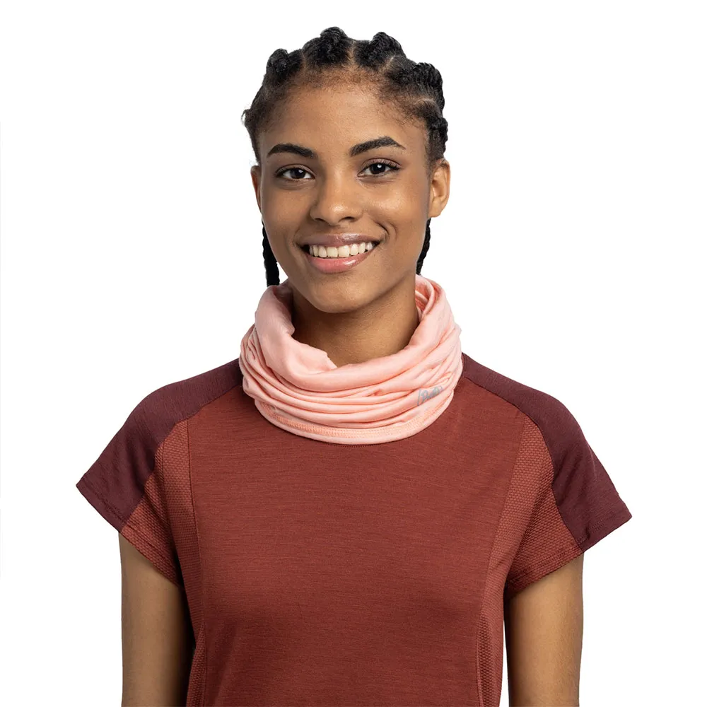 Купить Buff ® 113010.423.10.00 Шарф-хомут Merino Lightweight  Solid Coral 7ft.ru в интернет магазине Семь Футов