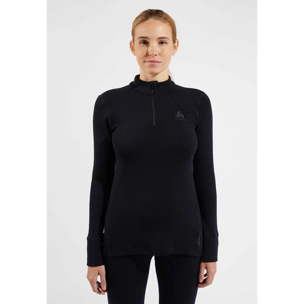 Купить Odlo 112031-15000-xl Базовый слой с длинным рукавом Merino 2 Black 30x25x2 7ft.ru в интернет магазине Семь Футов