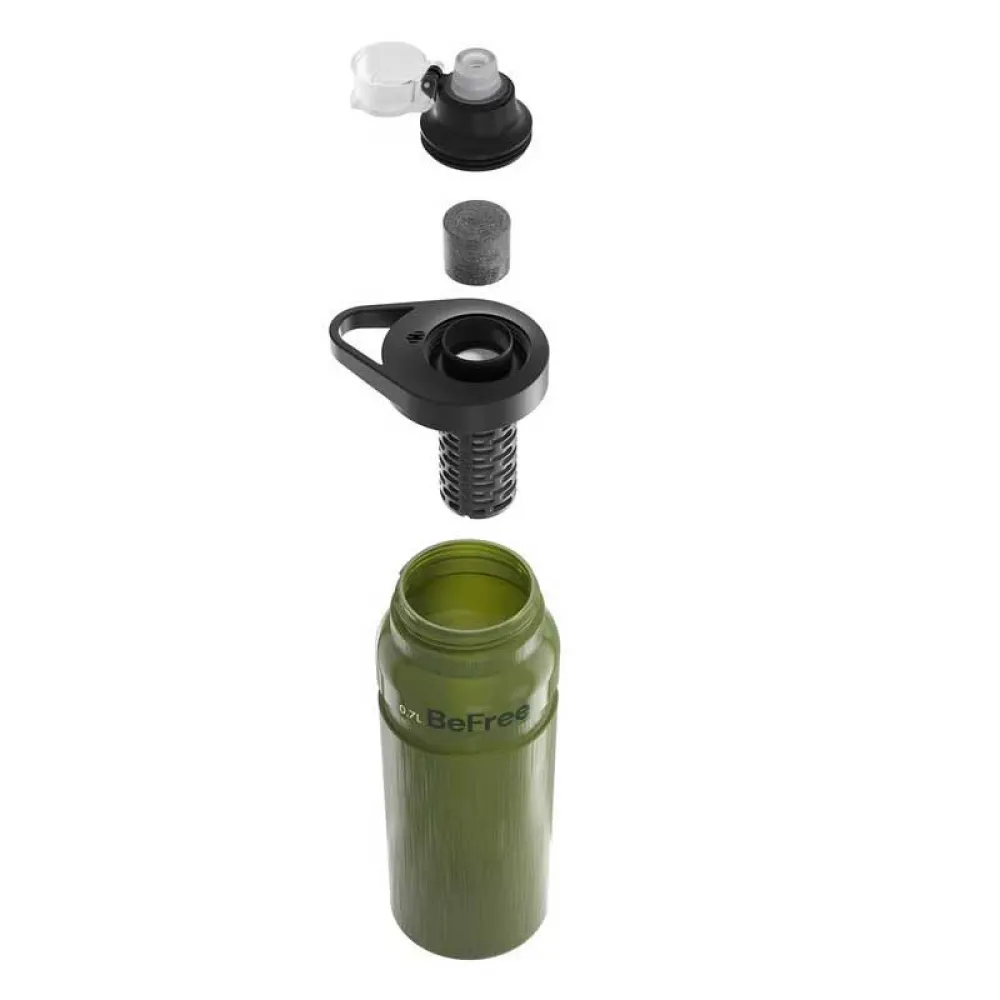 Купить Katadyn kt8021573 Бутылка BeFree AC 700ml Green 20x10x10 7ft.ru в интернет магазине Семь Футов