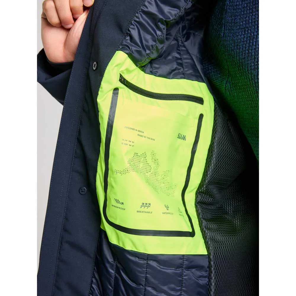 Купить Slam A124003S00-W13-XL Пальто Dock 2.0  Dark Navy XL 7ft.ru в интернет магазине Семь Футов