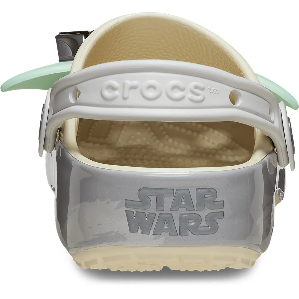 Купить Crocs 209482-2y2-m3w5 Деревянные башмаки Grogu Classic Bone 35x25x15 EU 34 7ft.ru в интернет магазине Семь Футов