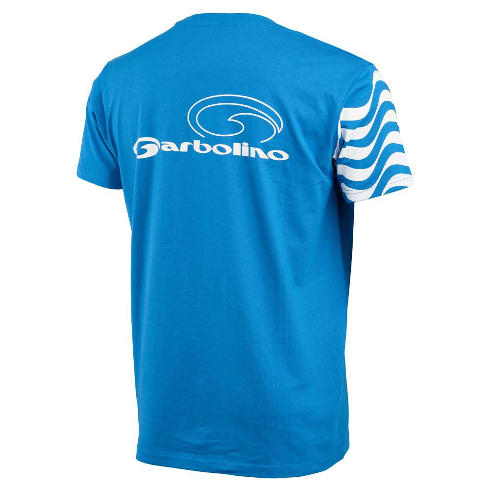 Купить Garbolino GOMCJ2114-4XL Футболка с коротким рукавом Wave Голубой Light Blue / White 4XL 7ft.ru в интернет магазине Семь Футов