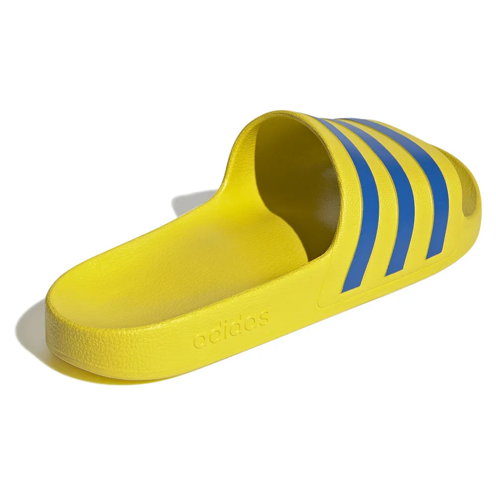 Купить adidas ji2222/7 Шлёпанцы Adilette Aqua Yellow / Bright Royal / Yellow 32x20x10 EU 40 7ft.ru в интернет магазине Семь Футов