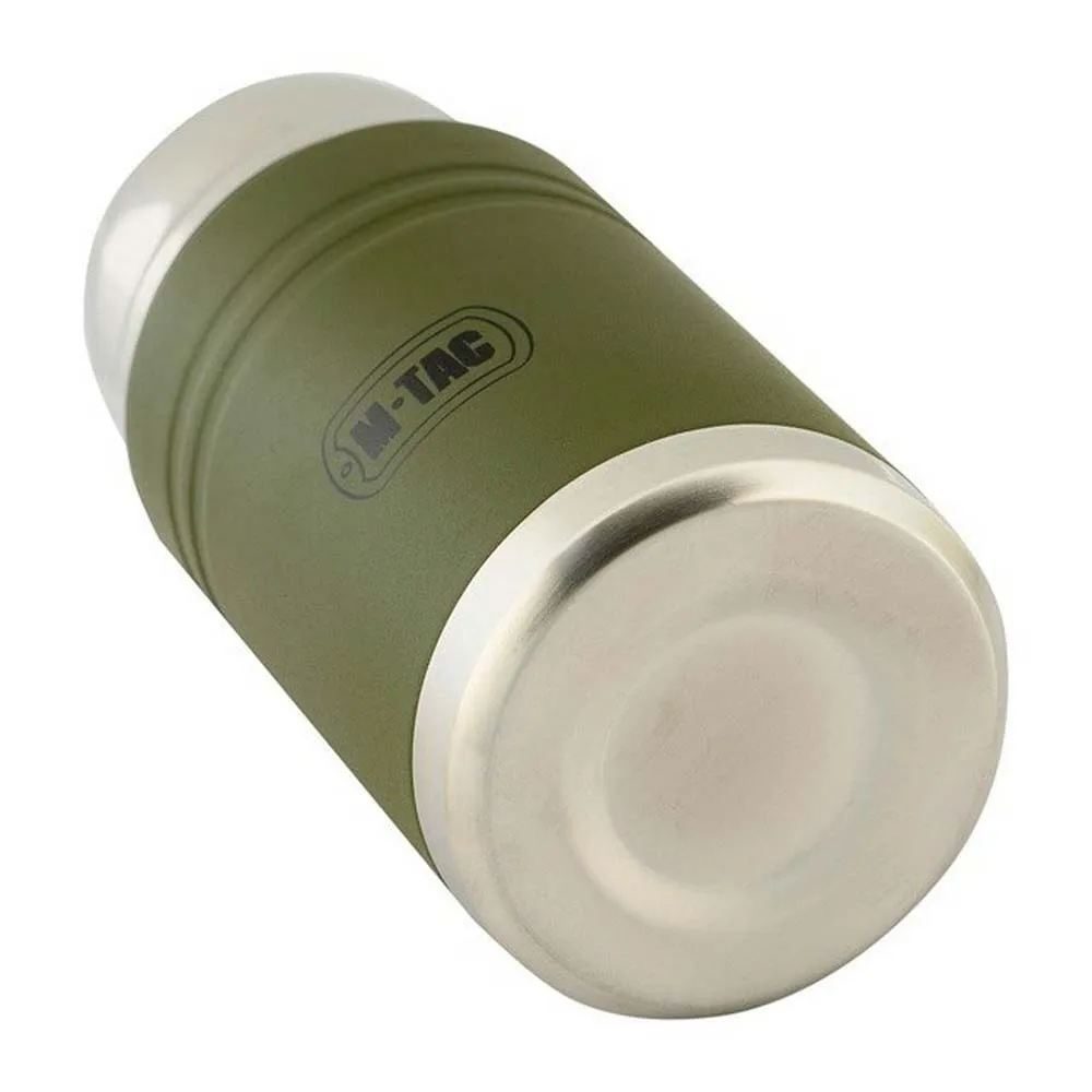 Купить M-tac un-r02-750a Термос со складной ложкой нержавеющая сталь 750ml Olive Green 10x22x11 7ft.ru в интернет магазине Семь Футов