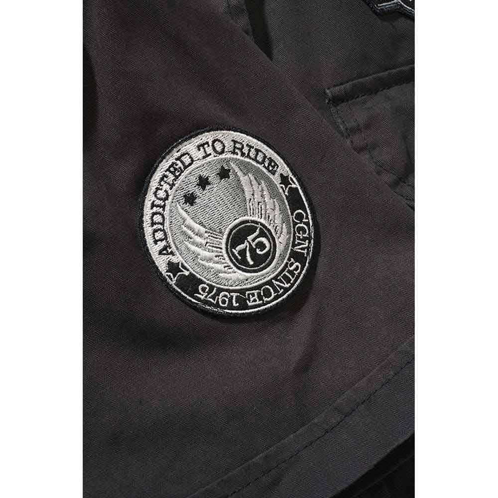Купить Brandit 4033-2-3XL Рубашка с коротким рукавом Luis Vintage Черный Black 3XL 7ft.ru в интернет магазине Семь Футов