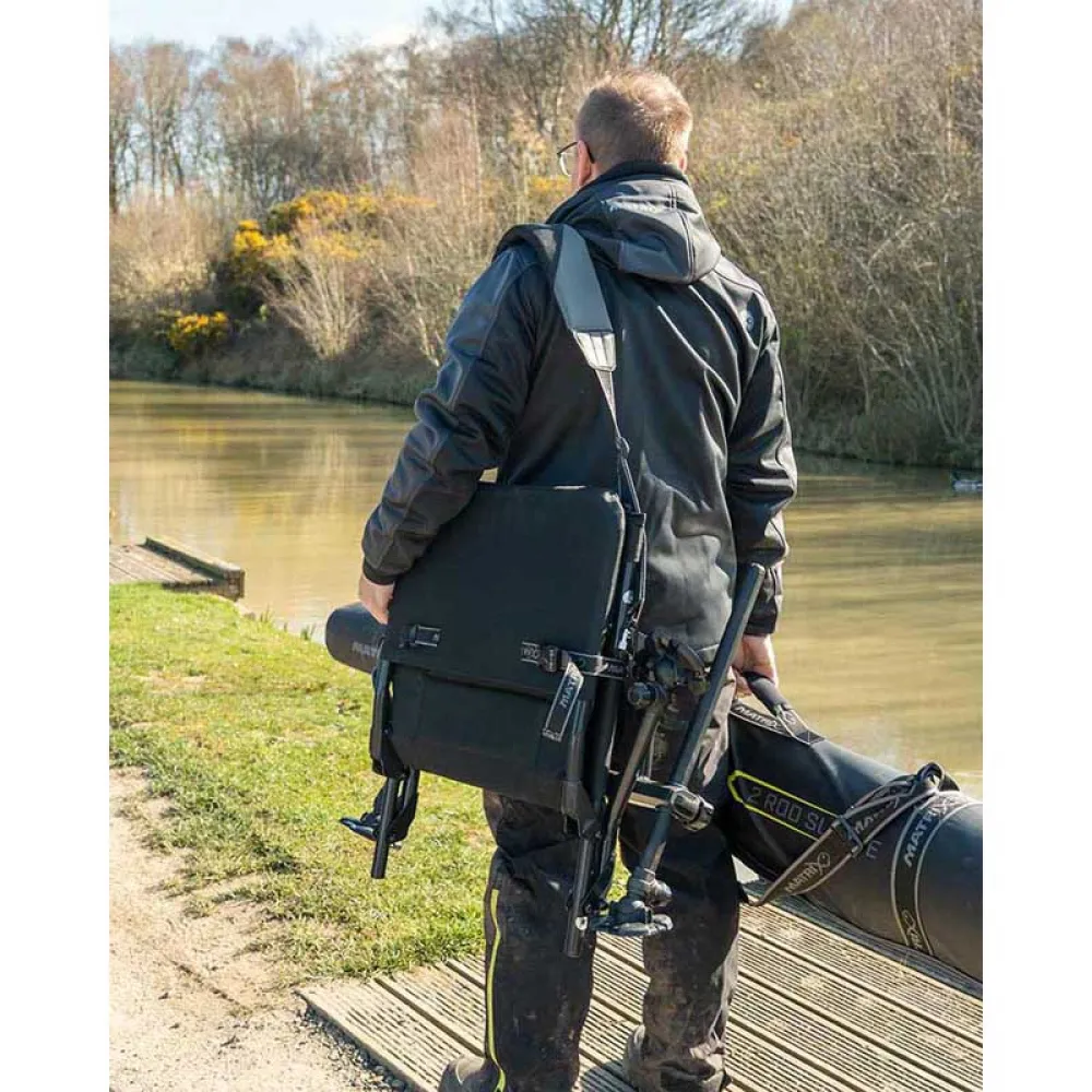 Купить Matrix fishing GBC005 стул S25 Lite Черный  Black 61 x 78 x 61 cm 7ft.ru в интернет магазине Семь Футов