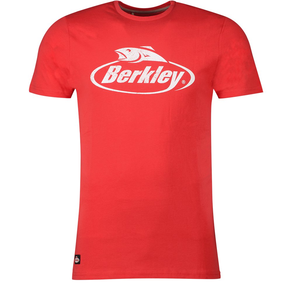 Купить Berkley 1551355 Футболка с коротким рукавом Logo Красный Red 3XL 7ft.ru в интернет магазине Семь Футов