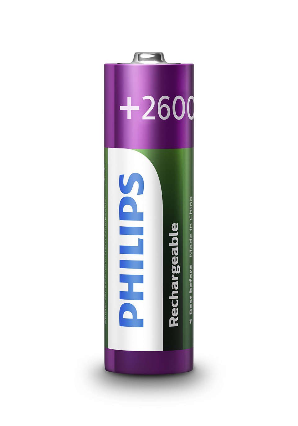 Купить Philips Аккумуляторы R-6 2600Mah Pack 2 Черный 7ft.ru в интернет магазине Семь Футов