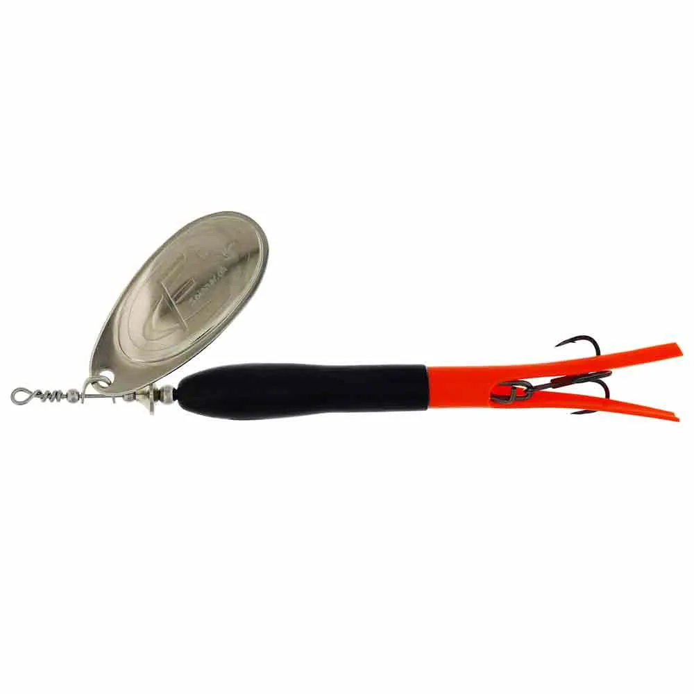 Купить Westin M110-813-020-UNIT Ложка-приманка FC Upstream Silver Blade 5 20g Black / Fluo Orange 7ft.ru в интернет магазине Семь Футов