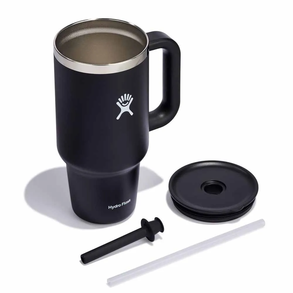 Купить Hydro flask TT40PS001 All Around Travel Стакан 1.2L Серебристый Black 7ft.ru в интернет магазине Семь Футов