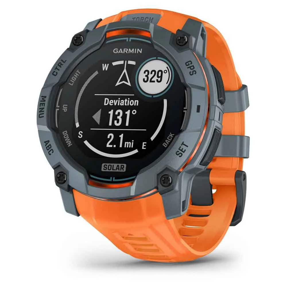 Купить Garmin 010-02935-01 Часы Instinct 3 50 mm Solar Оранжевый Grey / Orange 7ft.ru в интернет магазине Семь Футов