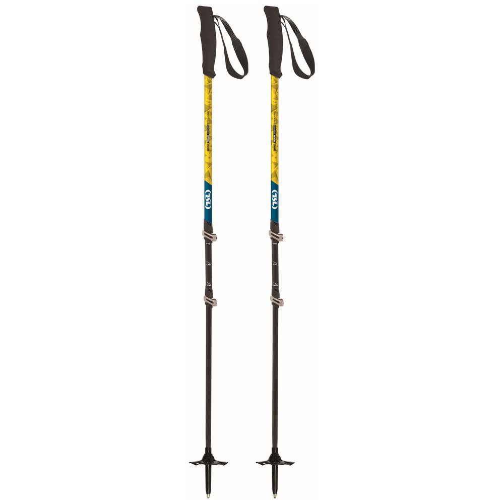 Купить Tsl outdoor PFBTOCC3LT Tour Carbon Compact 3 Light Twist Поляки Желтый Black / Yellow / Blue 62-125 cm 7ft.ru в интернет магазине Семь Футов