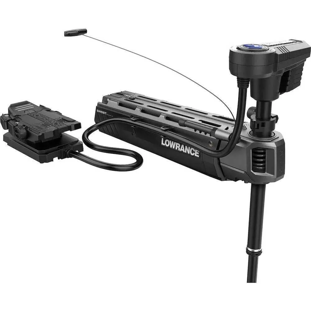 Купить Lowrance lw502 электродвигатель Ghost 52´´ Black 199x58x22 7ft.ru в интернет магазине Семь Футов