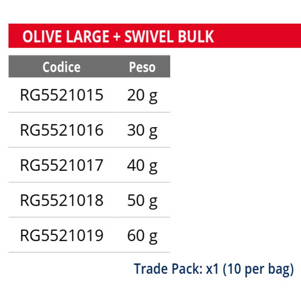 Купить Ragot RG5521015-UNIT Olive Swivel Вести  Grey 20 g 7ft.ru в интернет магазине Семь Футов