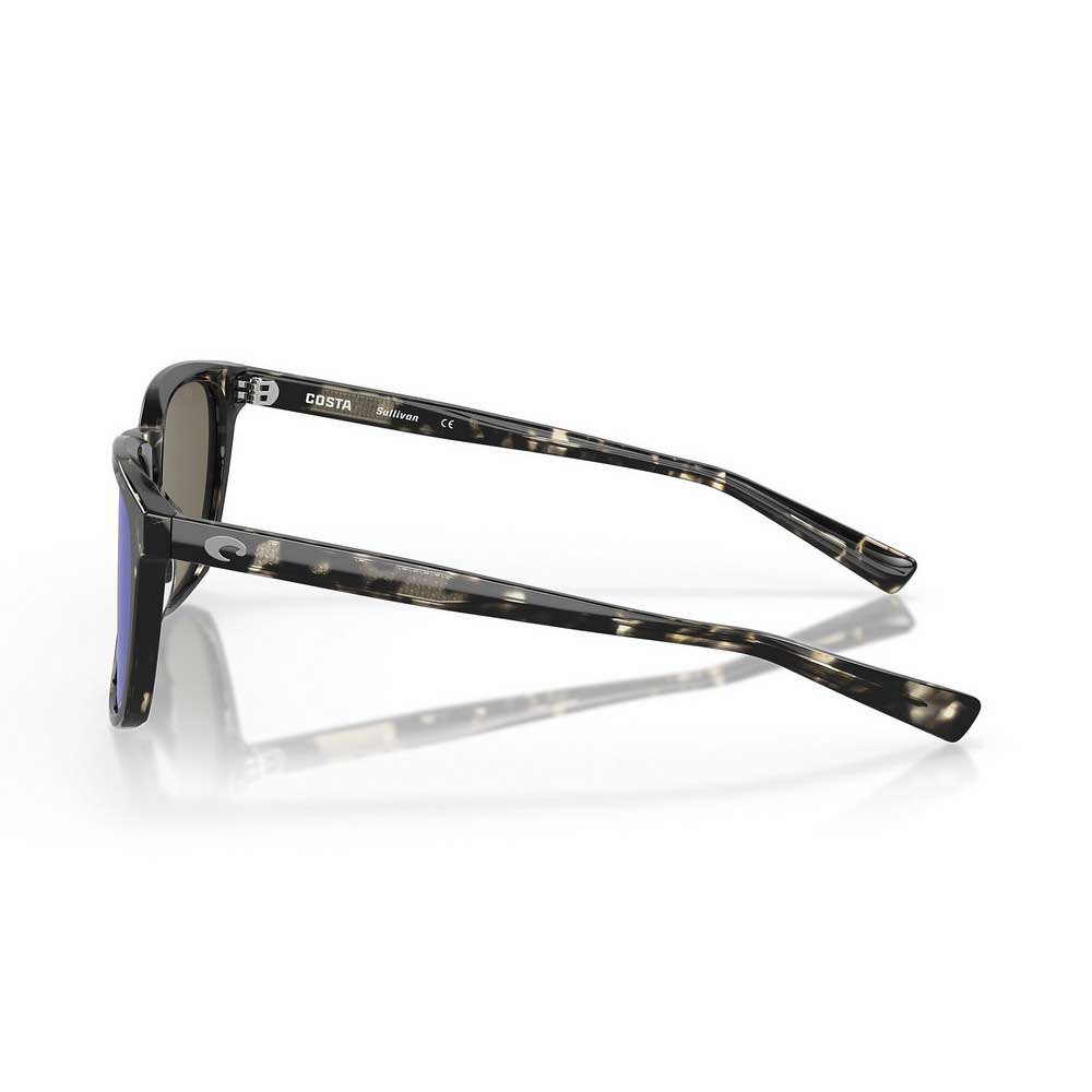 Купить Costa 06S2002-20020852 Зеркальные поляризованные солнцезащитные очки Sullivan Shiny Black Kelp Blue Mirror 580G/CAT3 7ft.ru в интернет магазине Семь Футов