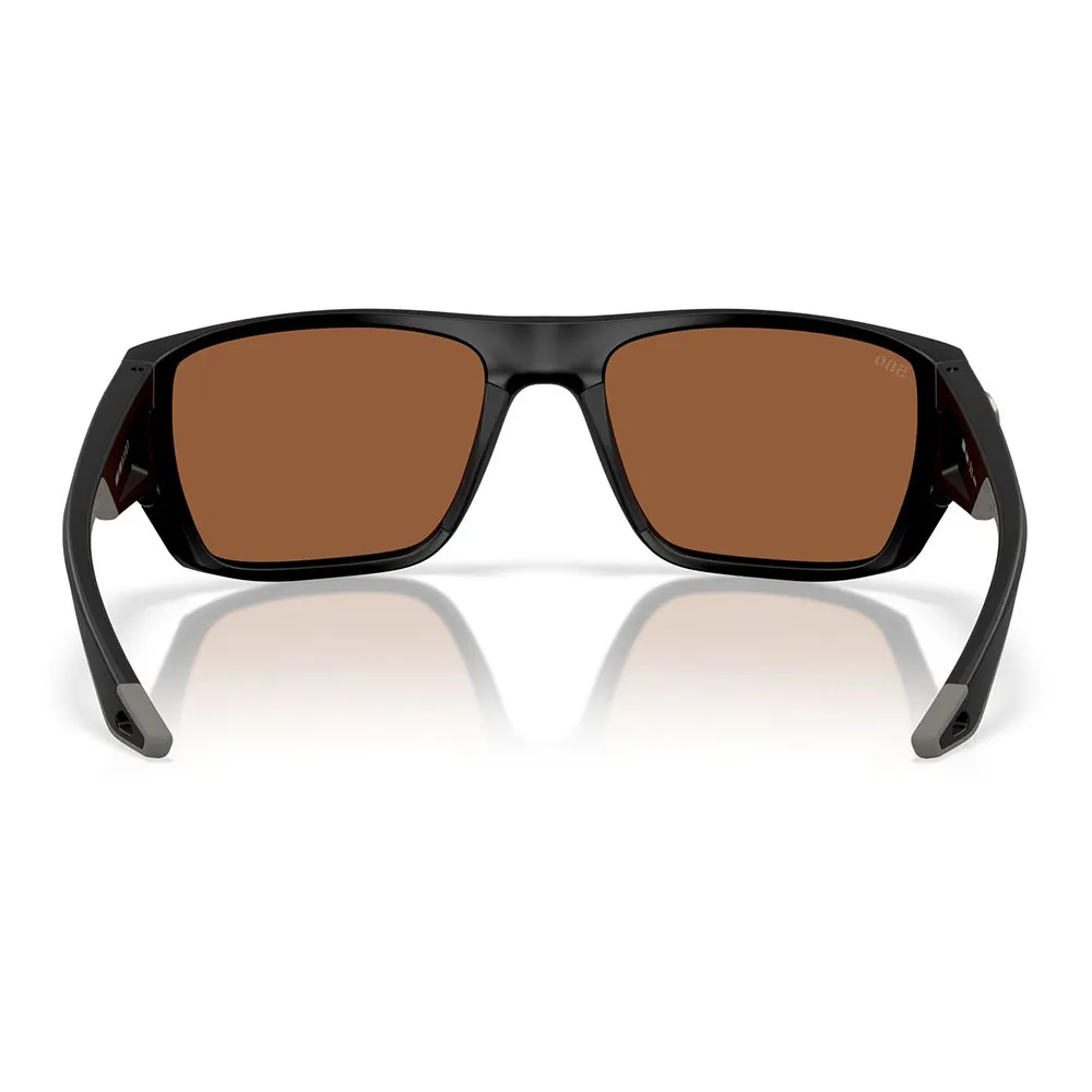 Купить Costa 06S9118-91180359 поляризованные солнцезащитные очки Finlet Matte Black 05 Copper Silver Mirror 580G/CAT3 7ft.ru в интернет магазине Семь Футов