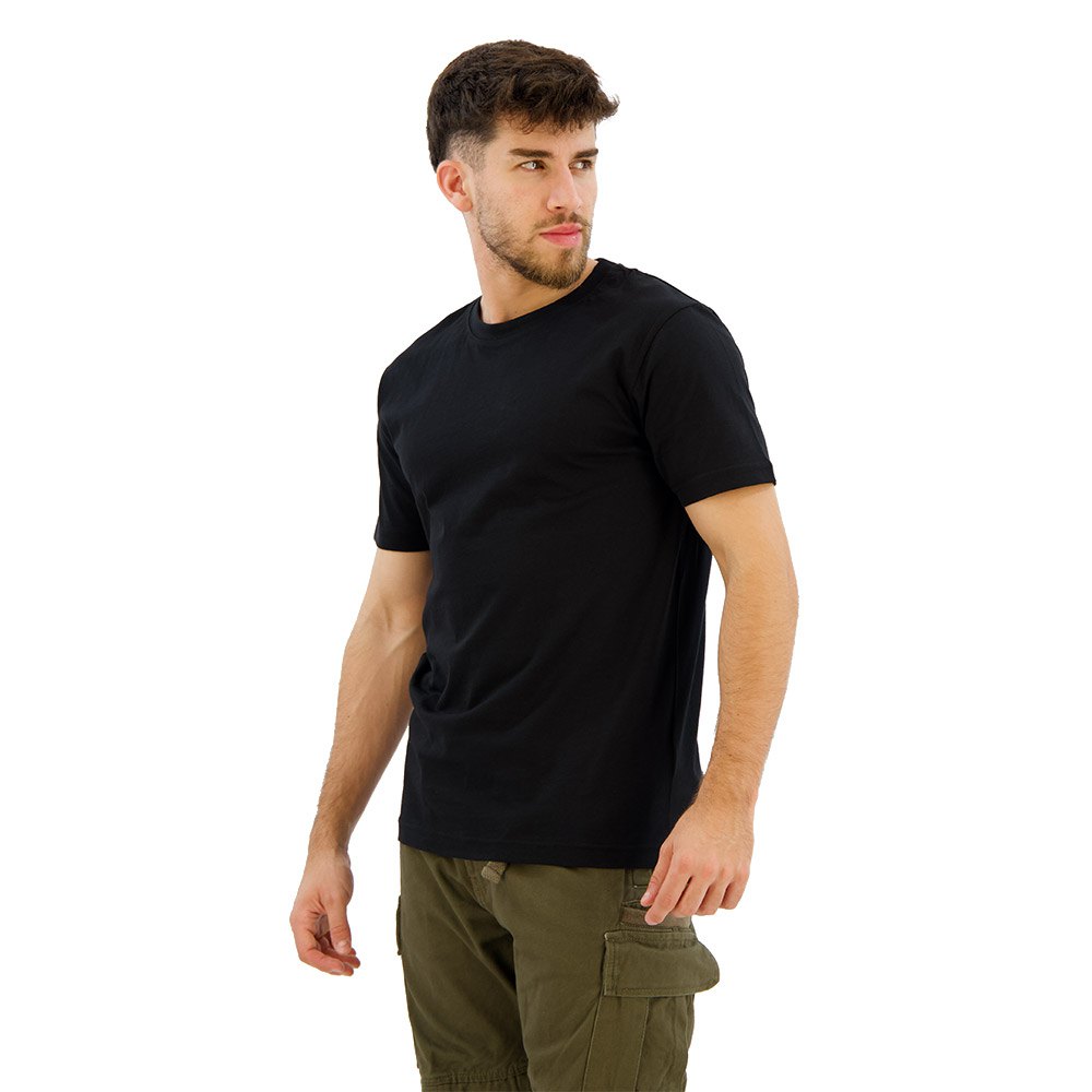 Купить Brandit 4200-2-XXL Футболка с коротким рукавом T-Shirt Черный Black 2XL 7ft.ru в интернет магазине Семь Футов