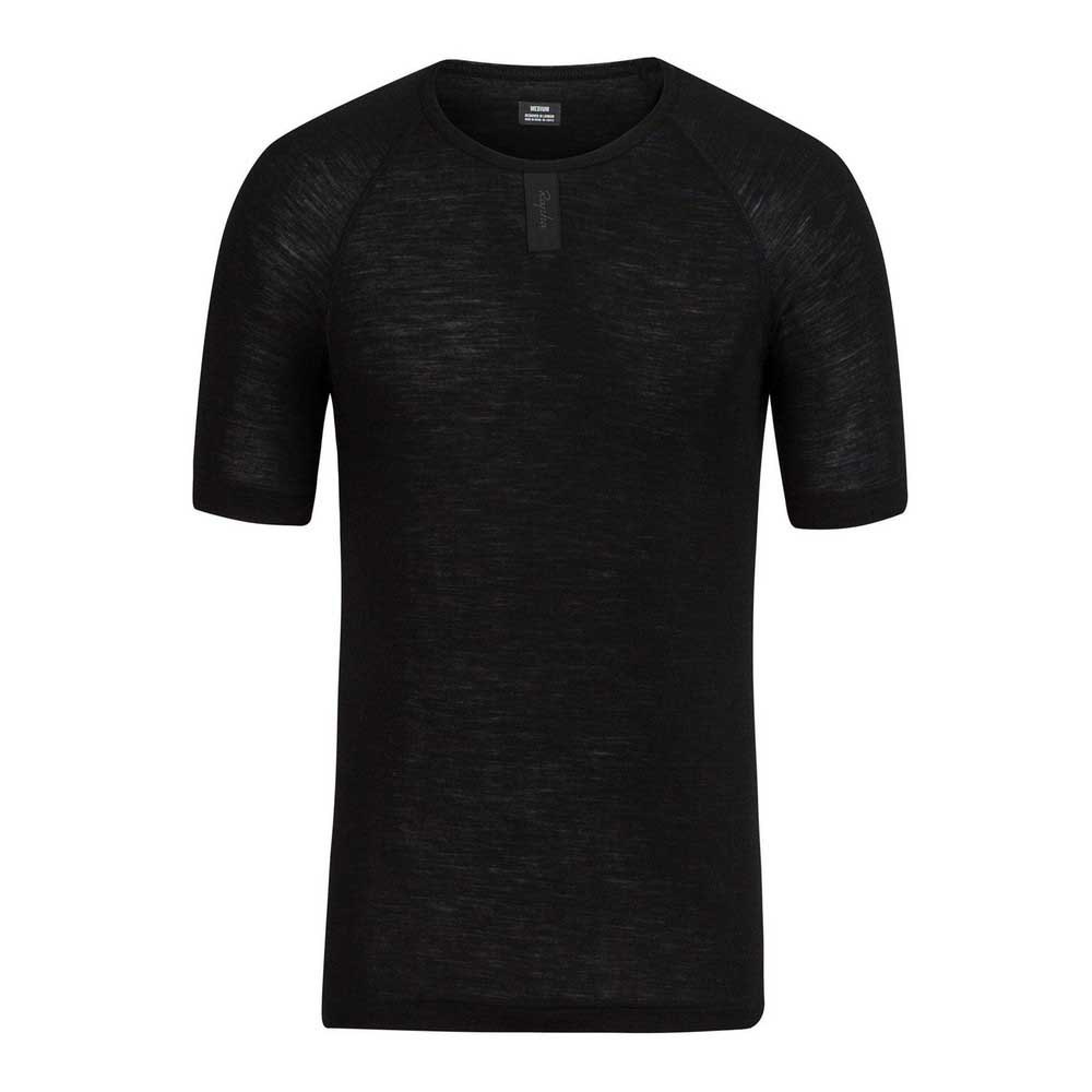 Купить Rapha BLS01SLBLKMED Базовый слой с коротким рукавом Merino Черный Black M 7ft.ru в интернет магазине Семь Футов