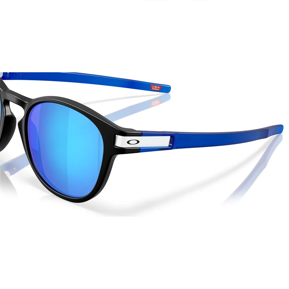 Купить Oakley OO9265-7053-53 Солнцезащитные очки Latch Бесцветный Matte Black Prizm Sapphire/CAT3 7ft.ru в интернет магазине Семь Футов
