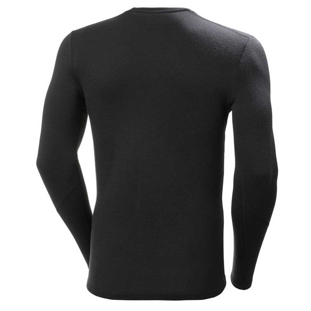 Купить Helly hansen 49364_990-XL Базовый слой с длинным рукавом Lifa Merino Midweight Crew Черный Black XL 7ft.ru в интернет магазине Семь Футов