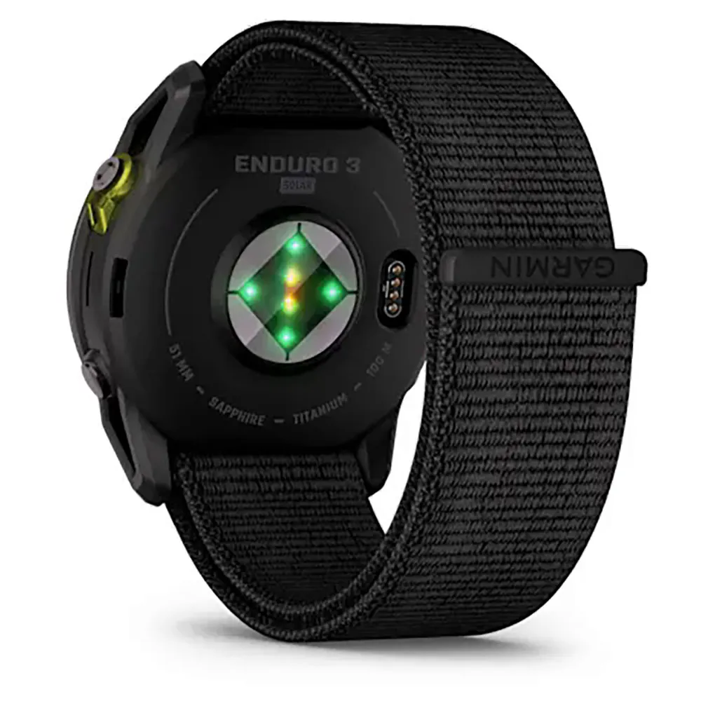 Купить Garmin 010-02751-01 Часы Enduro 3 51 mm Solar Sapphire  Solar / Carbon Gray DLC Titanium / Black 7ft.ru в интернет магазине Семь Футов