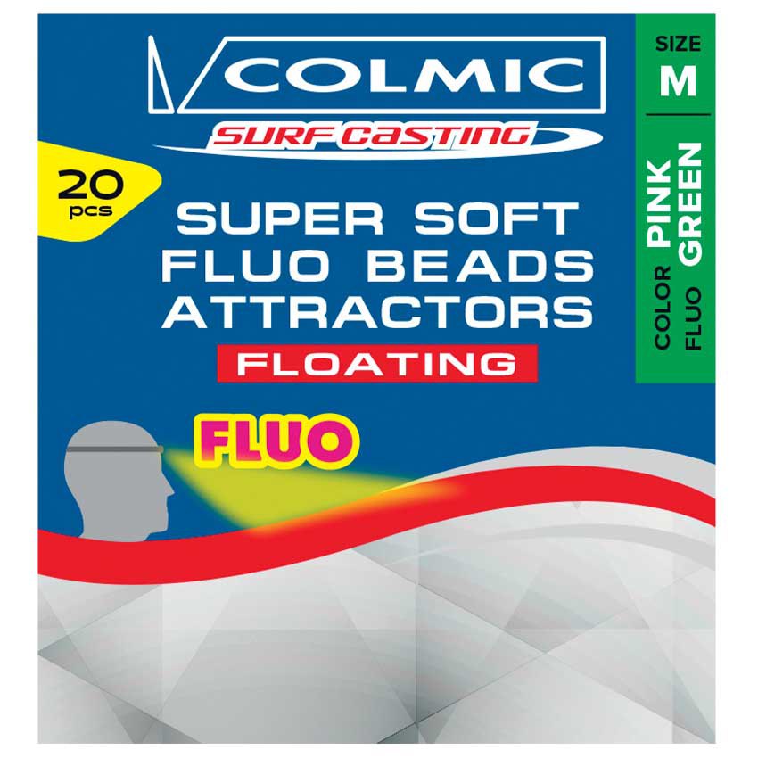 Купить Colmic PE50F жемчуг Soft Fluo Floating  Red L 7ft.ru в интернет магазине Семь Футов