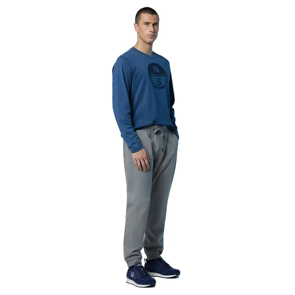 Купить North sails 692850-0787-XS Футболка с длинным рукавом Graphic Голубой Dark Denim XS 7ft.ru в интернет магазине Семь Футов