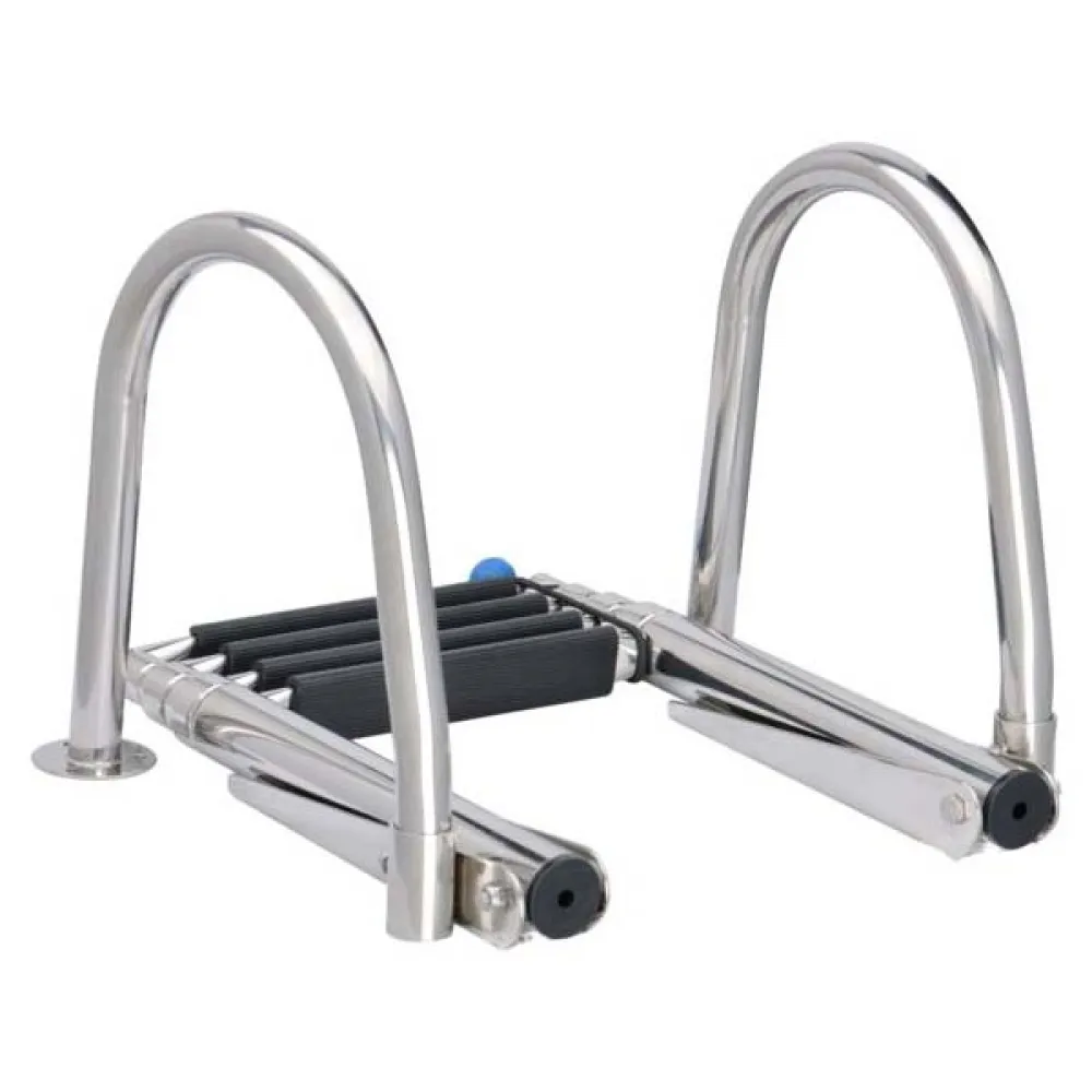 Купить Talamex 79626011 Телескопическая складная лестница 4 ступени Silver 115x37x20 36.5 x 113.5 cm 7ft.ru в интернет магазине Семь Футов