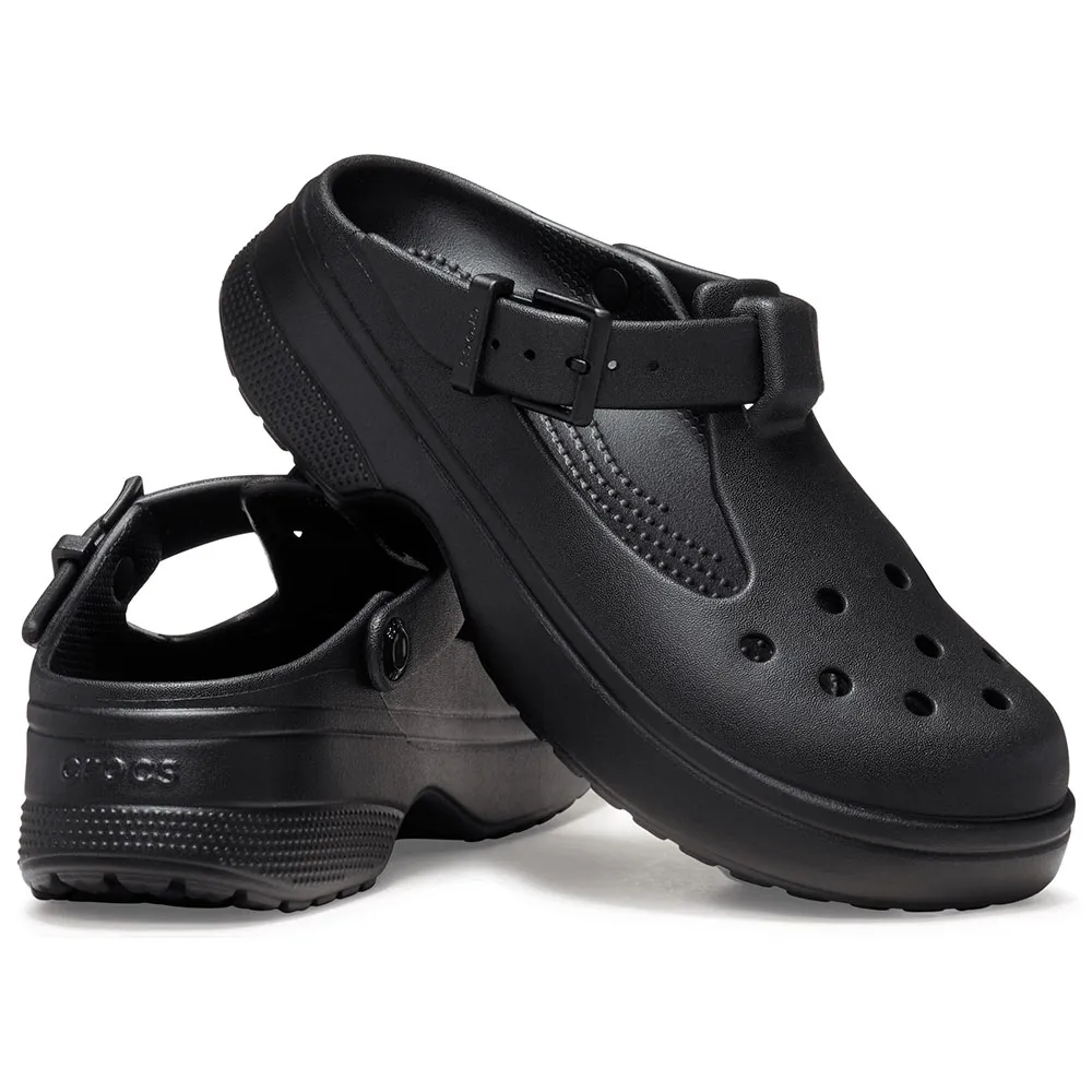 Купить Crocs 210581-001-m12 Деревянные башмаки Classic Mary Jane Black 35x25x15 EU 46 7ft.ru в интернет магазине Семь Футов