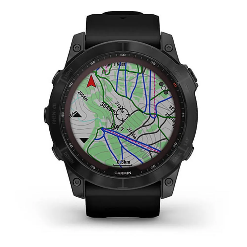 Купить Garmin R-15409326-010-02541-23 Часы Fenix 7X Sapphire Solar отремонтированы Черный Black DLC Titanium / Black 7ft.ru в интернет магазине Семь Футов