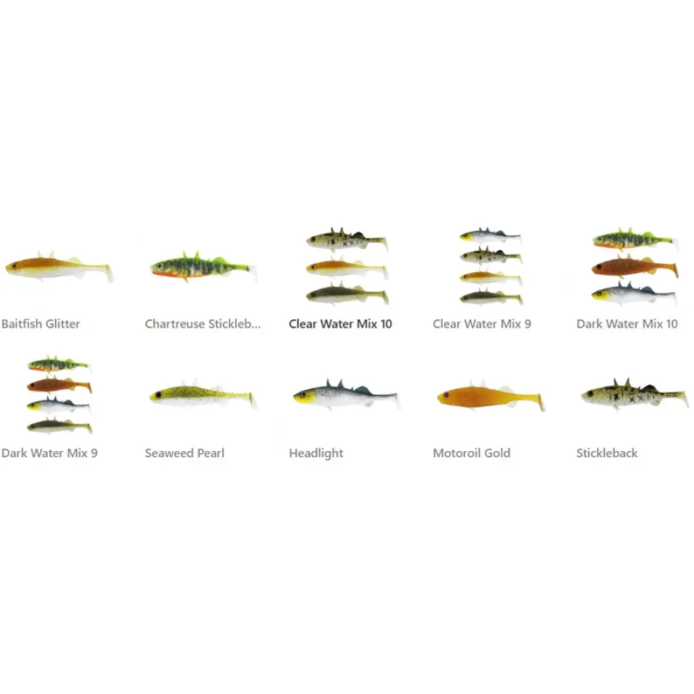 Купить Westin P228-1004-220-UNIT Мягкий приманка Stanlet The Stickleback Shadtail Clear Water Mix 4g 75 mm 3 Единицы 10 7ft.ru в интернет магазине Семь Футов