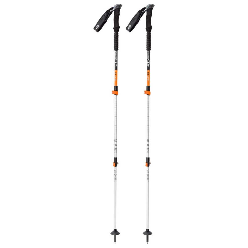 Купить Climbing technology CT2V104 Alta Via Поляки Черный  Black / Orange 66-135 cm 7ft.ru в интернет магазине Семь Футов