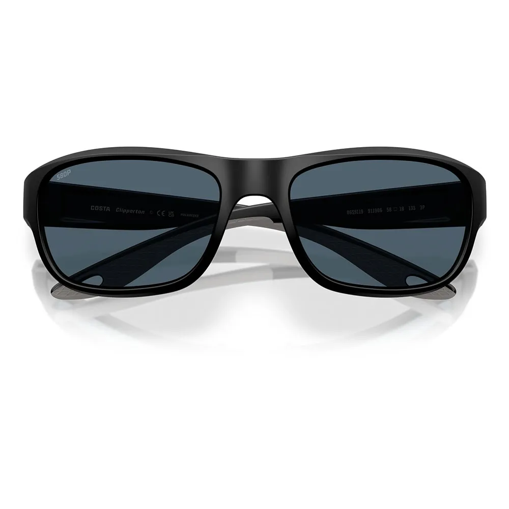 Купить Costa 06S9119-91190658 поляризованные солнцезащитные очки Clipperton Matte Black 01 Gray 580P/CAT3 7ft.ru в интернет магазине Семь Футов