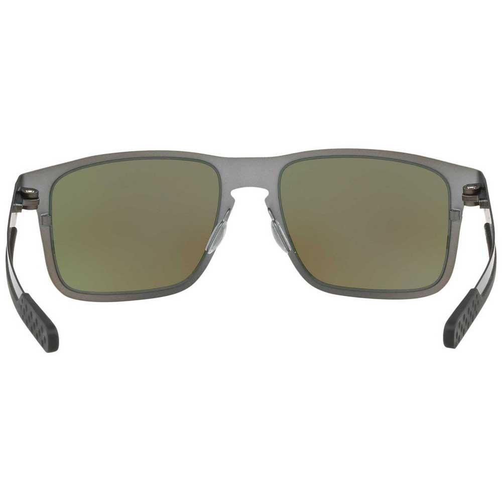 Купить Oakley OO4123-0755 Holbrook Металлические поляризованные солнцезащитные очки Matte Gunmetal Sapphire Iridium/CAT3 7ft.ru в интернет магазине Семь Футов