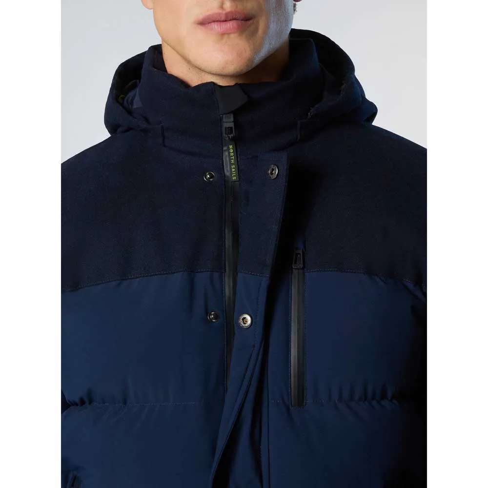 Купить North sails 603375-0802-s Куртка Gamma Puffer Navy Blue 60x40x25 7ft.ru в интернет магазине Семь Футов