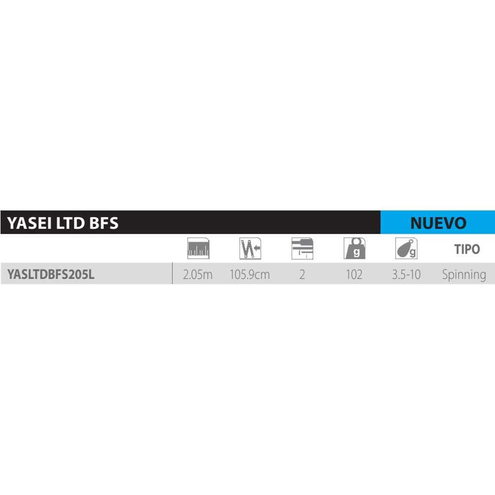 Купить Shimano fishing YASLTDBFS205L удилище для бейткастинга Yasei LTD BFS Black 2.05 m 7ft.ru в интернет магазине Семь Футов