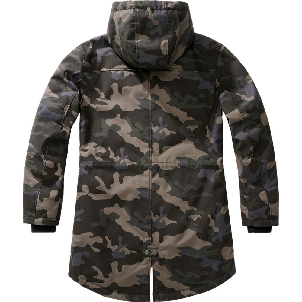 Купить Brandit 9442-4-XL Пальто Marsh Lake Teddy Зеленый  Dark Camo XL 7ft.ru в интернет магазине Семь Футов