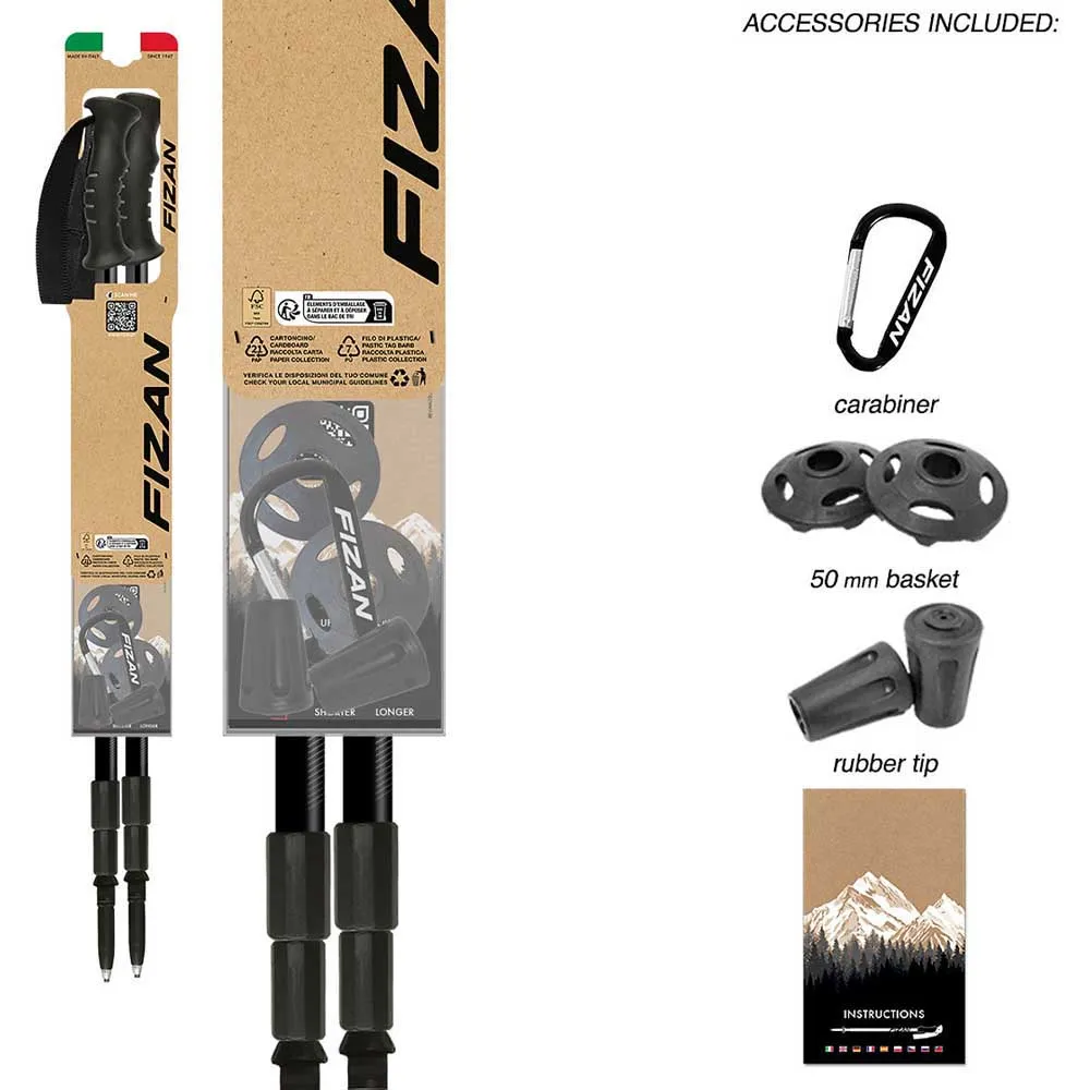 Купить Fizan FZ100017 трости Trek  Grey 63-140 cm 7ft.ru в интернет магазине Семь Футов