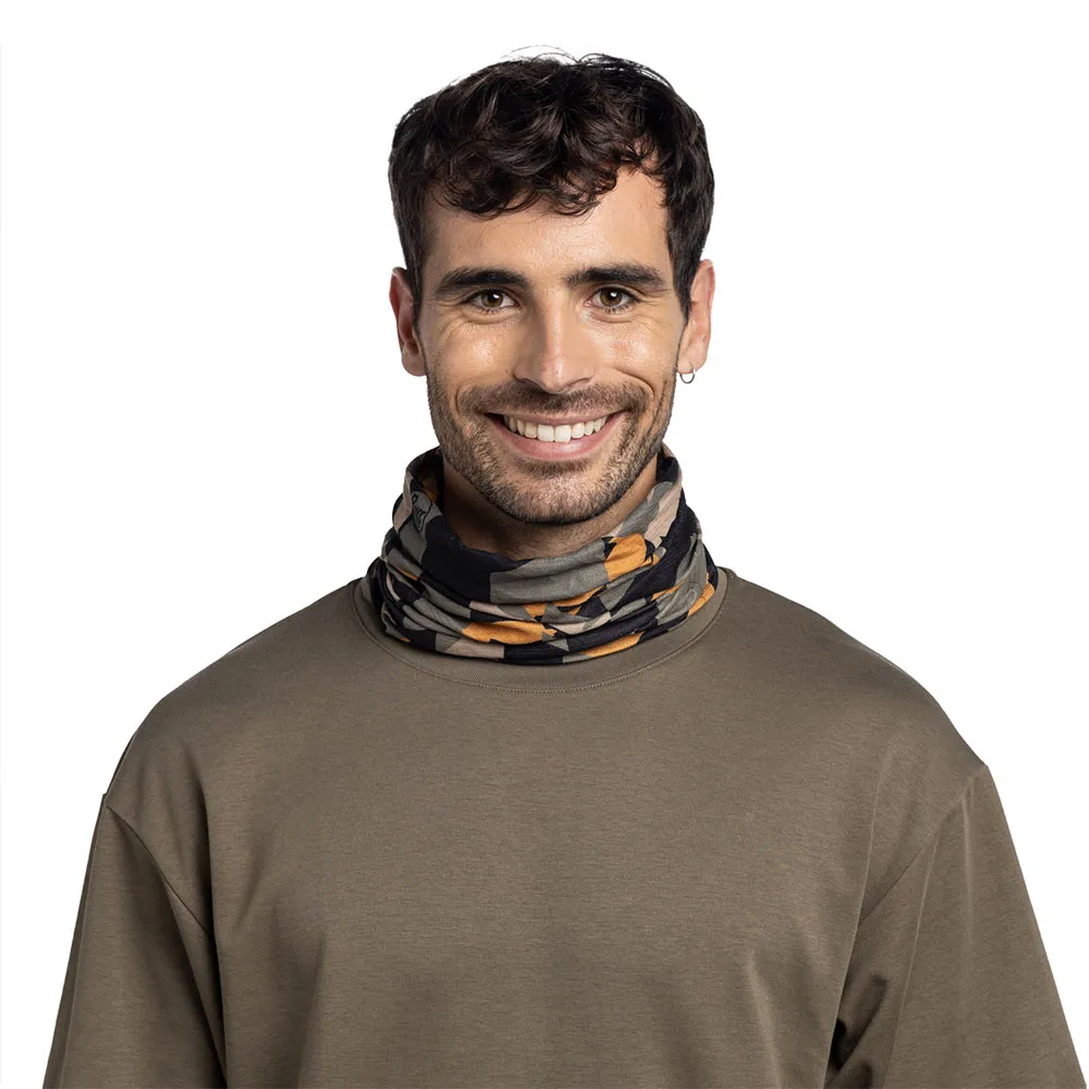 Купить Buff ® 135929.854.10.00 Шарф-хомут Coolnet UV®  Teletary Khaki 7ft.ru в интернет магазине Семь Футов
