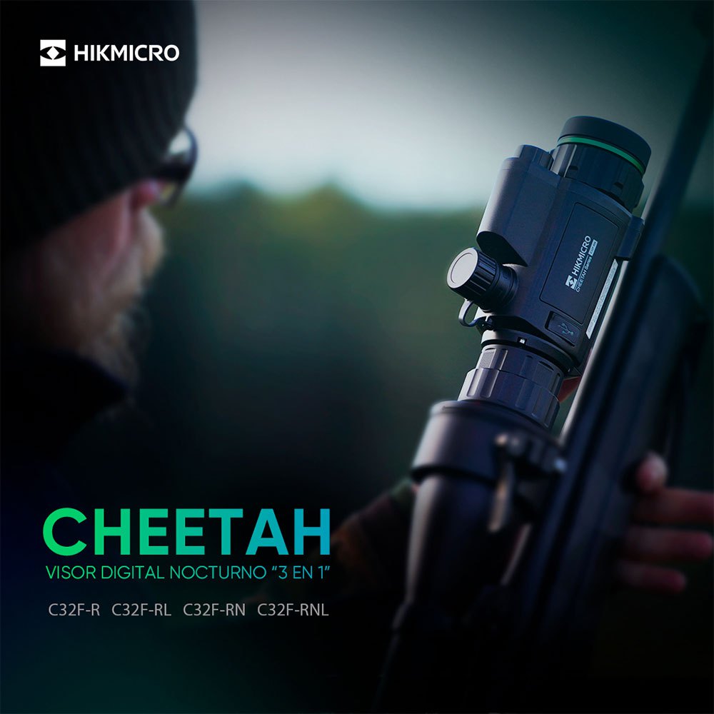 Купить Hikmicro HM-802 Cheetah C32F-RL IR 850 nm 1.000 m Цифровой ночной зритель Серебристый Black 182.8 x 70 x 87.2 mm 7ft.ru в интернет магазине Семь Футов