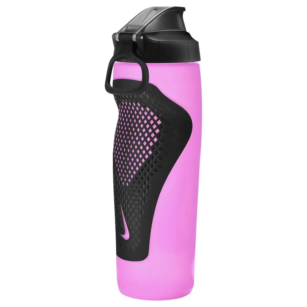 Купить Nike N100766863724 Refuel Locking Lid 24oz/700ml бутылка Розовый Pink / Black / Silver 7ft.ru в интернет магазине Семь Футов