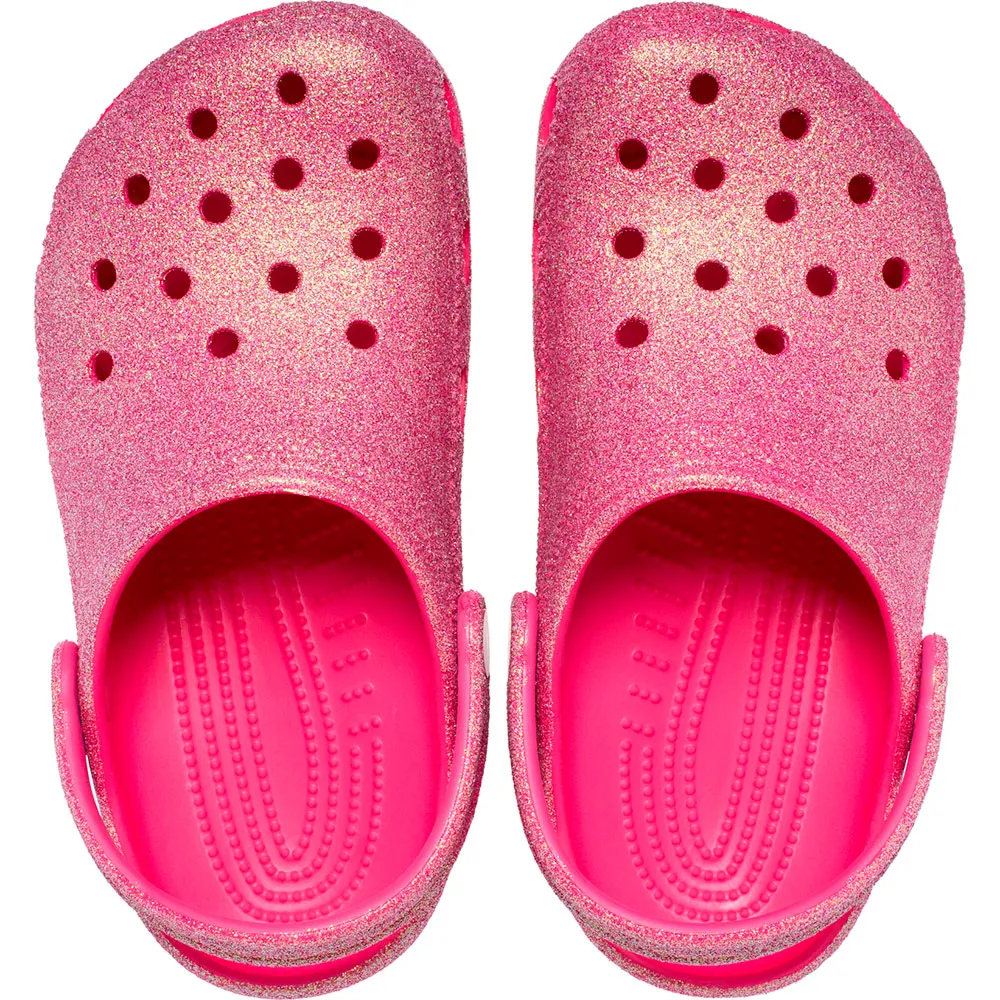 Купить Crocs 210986-6zq-c11 Деревянные башмаки Classic Iridescent Glitter Dragonfruit 35x25x15 EU 28 7ft.ru в интернет магазине Семь Футов